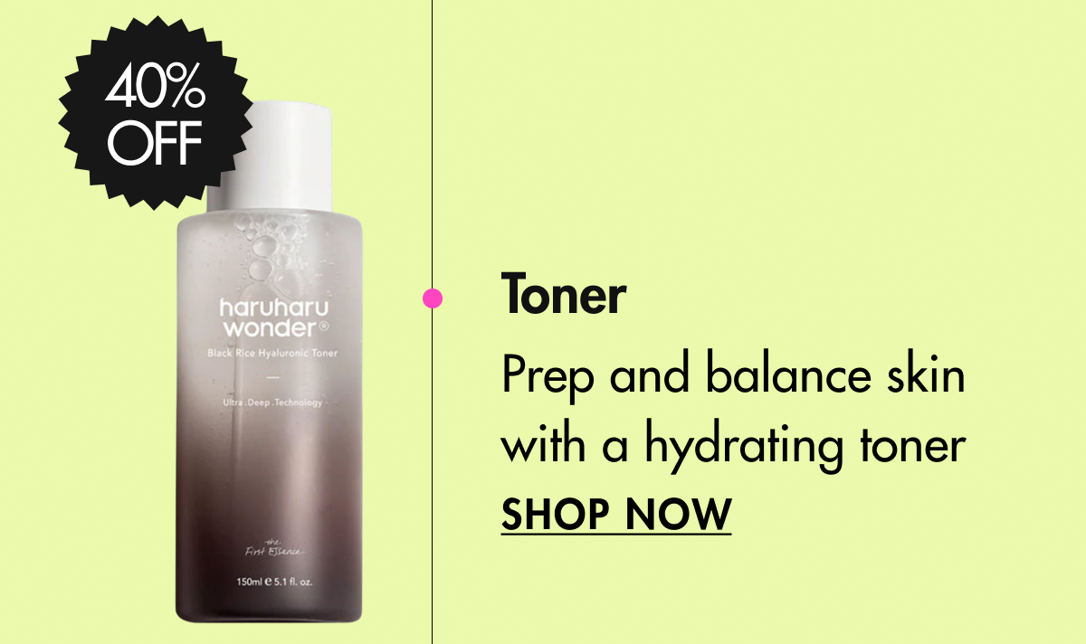 Toner 40% OFF