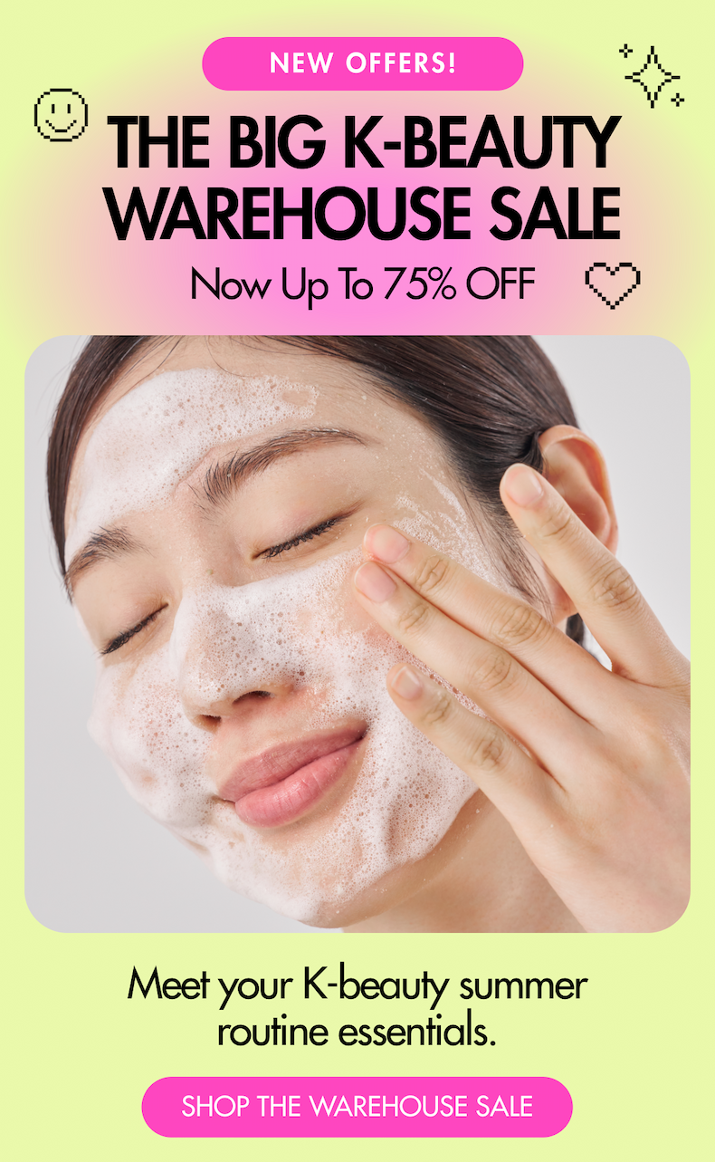 The Big K-Beauty Warehouse Sale up to 75% OFF Select Products