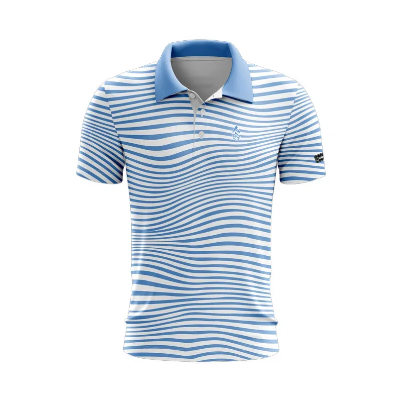 Image of CoolWick Waves Everyday Button Polo