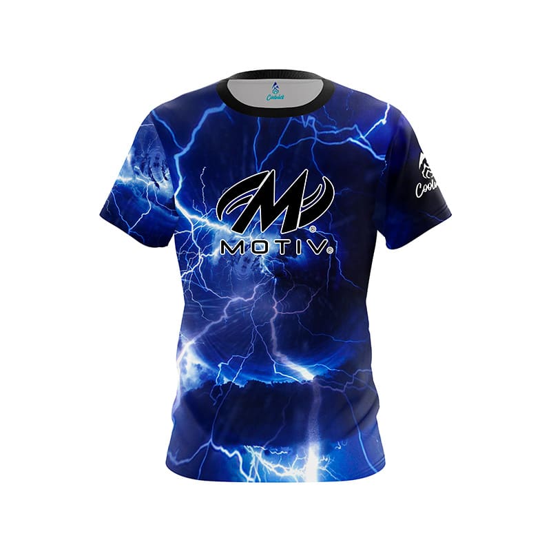 Image of Electrical Lightning CoolWick Bowling Jersey - Motiv