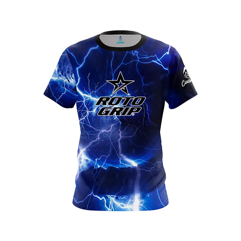 Image of Electrical Lightning CoolWick Bowling Jersey - Roto Grip