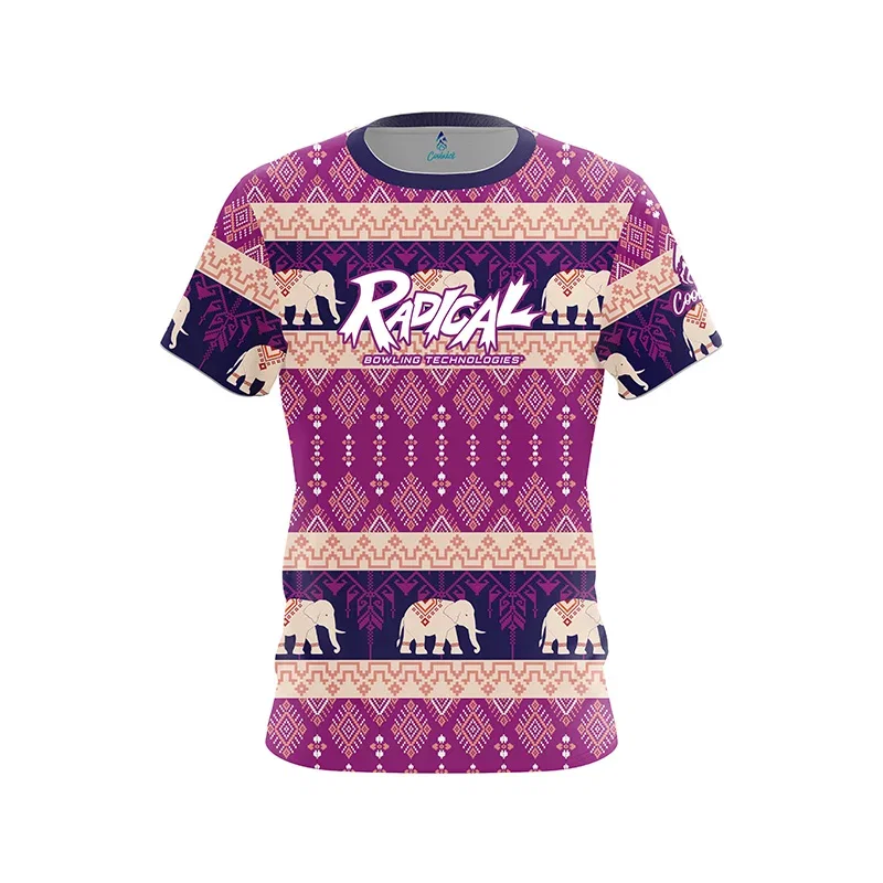 Image of Elefante es Grande CoolWick Bowling Jersey - Radical