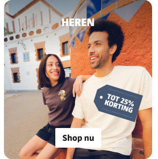 Heren tot 25% korting. shop nu