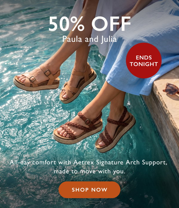 50% OFF Paula and Julia | 2 days only