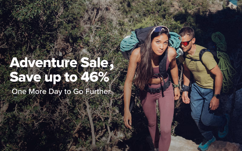 Adventure Sale, Save up to 46%