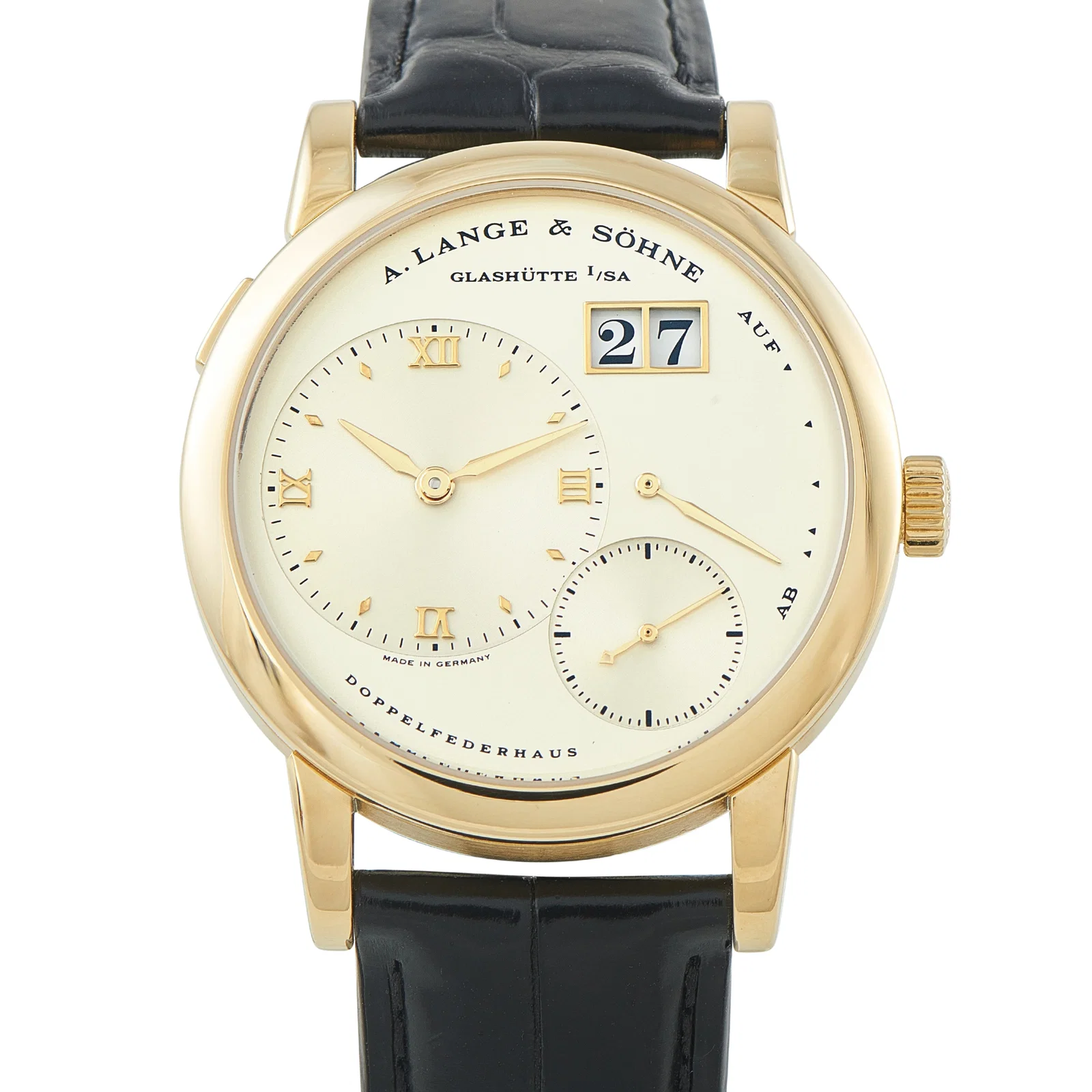 A. Lange & Sohne A. Lange & Söhne Lange 1 18K Yellow Gold Watch 101.021