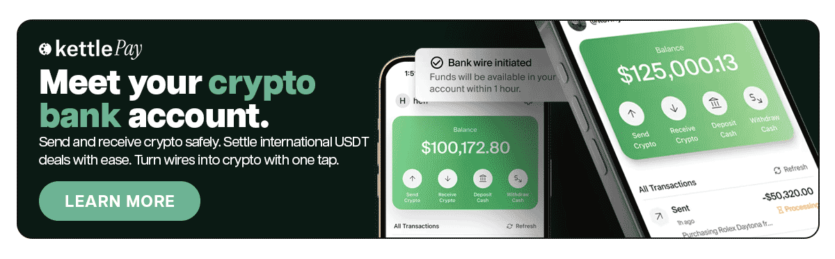 Kettlepay - Meet your Crypto Bank account