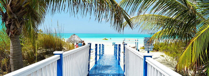 Boardwalk on the beach