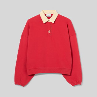 Sweatshirt oversize coton