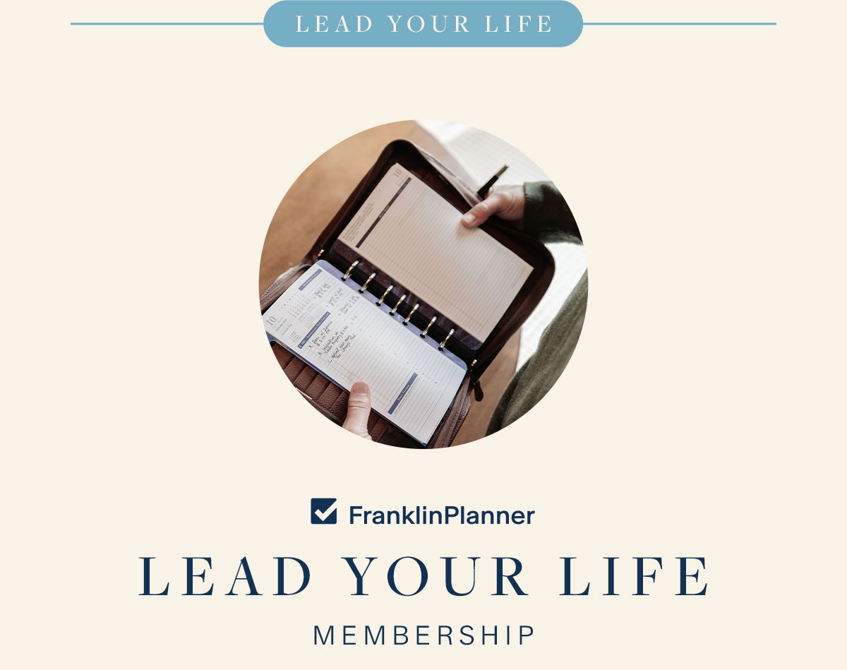 Lead your life membership.