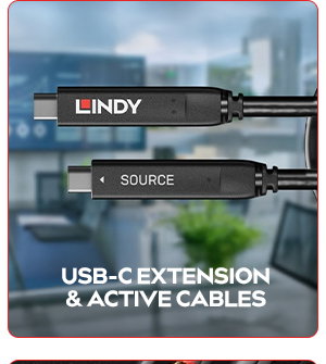USB-C Extension & Active Cables