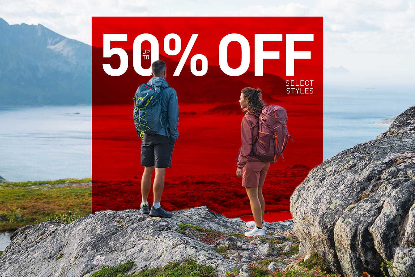 Up to 50% off select styles