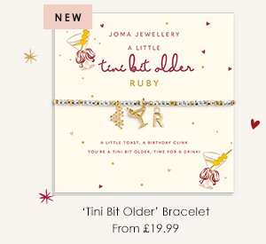 Little Stories 'Tini Bit Older' Bracelet In Silver and Gold Plating