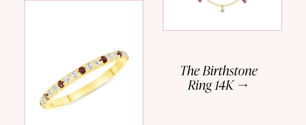 The Birthstone Ring 14k →