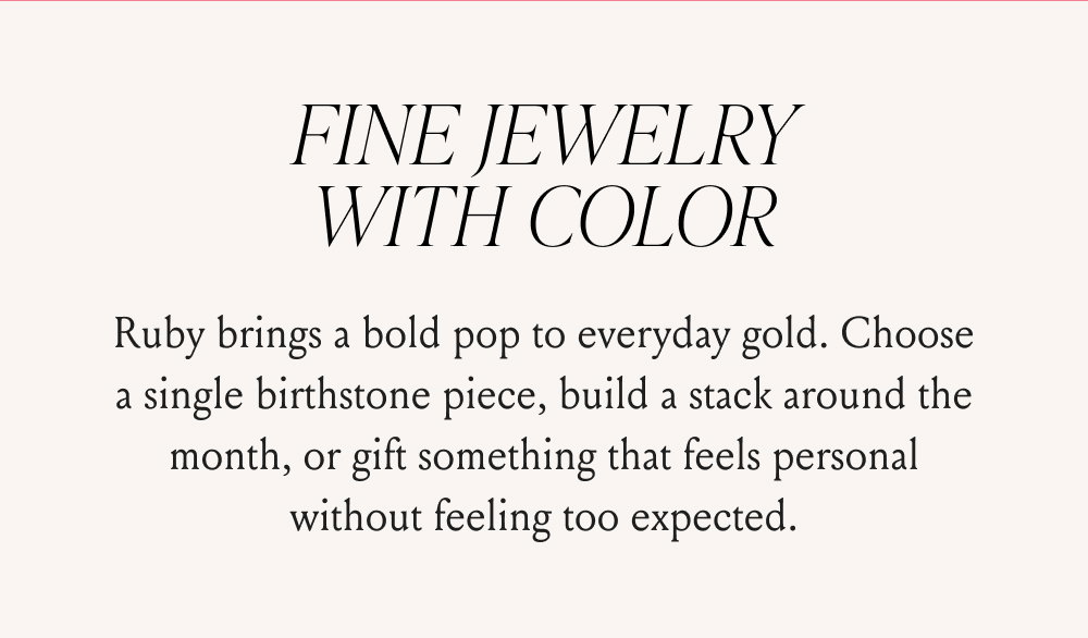 FINE JEWELRY WITH COLOR