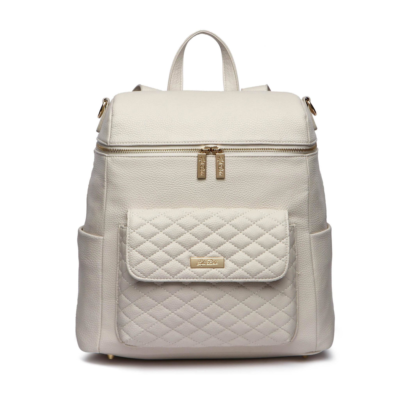 Image of Signature Diaper Bag Pearl White
