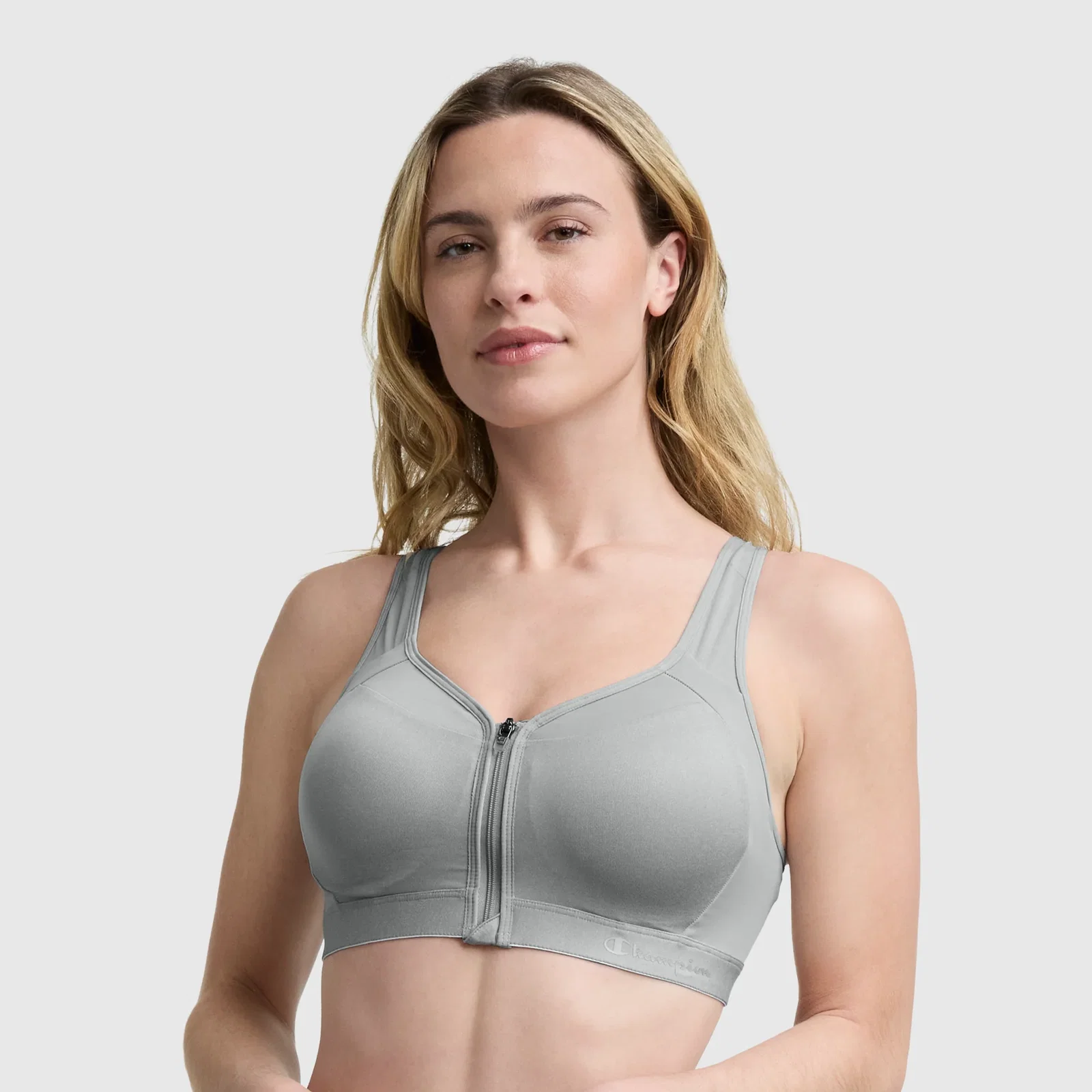 Image of Motion Control Zip Sports Bra