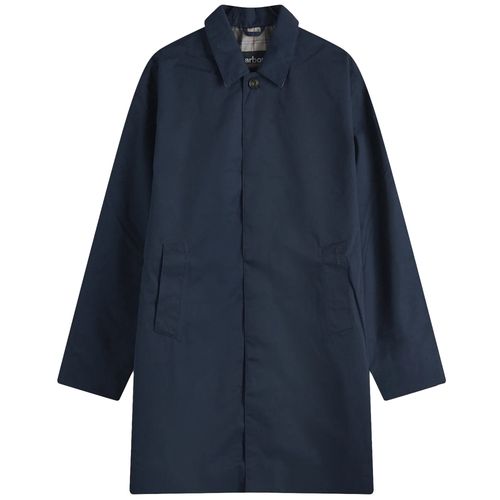 Barbour Rokig Lightweight Mac Jacket - Navy