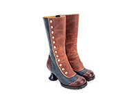 The Babycake | Navy/ Brown/ Burgundy 