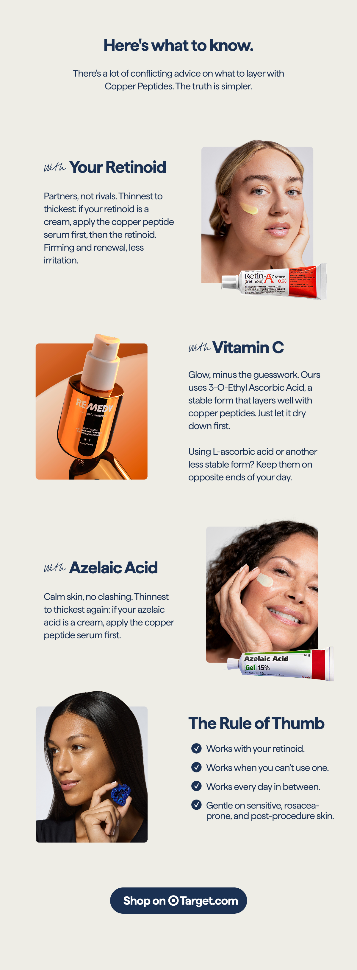 Copper Peptide Serum Pairing Rules 