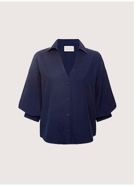 Kate Shirt in Navy