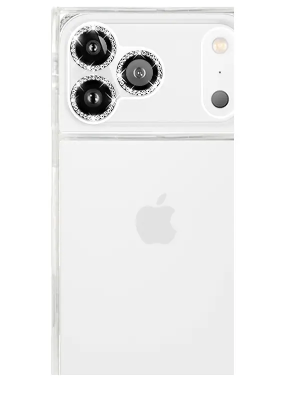 Image of Silver Crystal Camera Lens Protectors