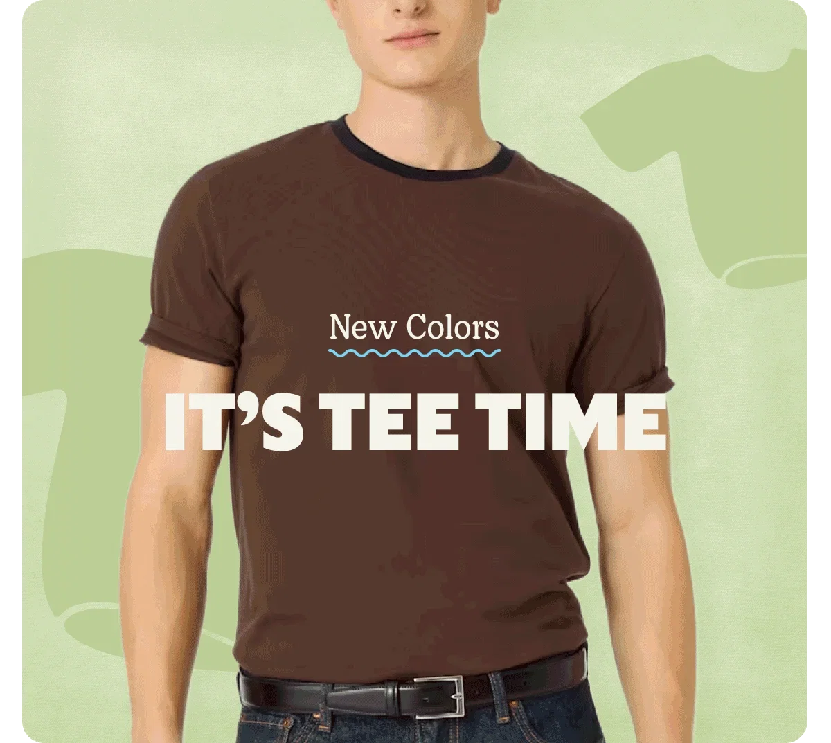 New Colors. IT'S TEE TIME