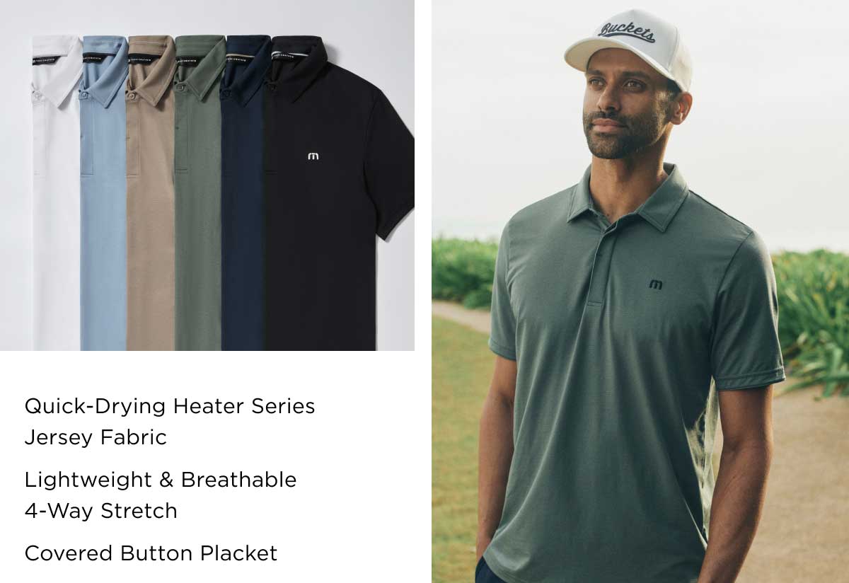 Heater Series Jersey Polo