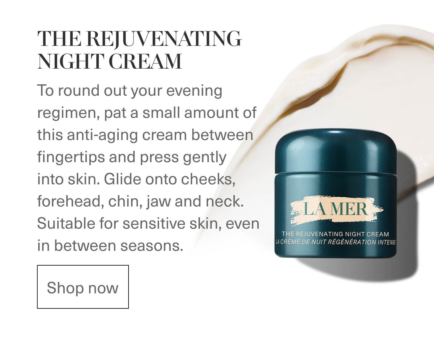 rejuvenating night cream
