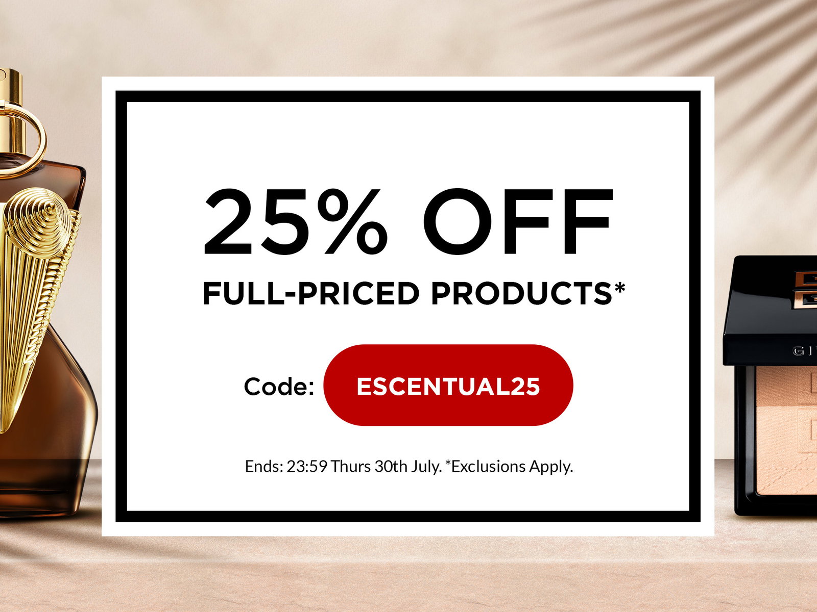 25% Off Full-Priced Products! - ESCENTUAL25