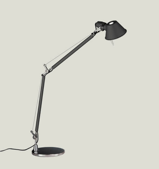 Tolomeo Table Lamp with Base by Giancarlo Fassina for Artemide