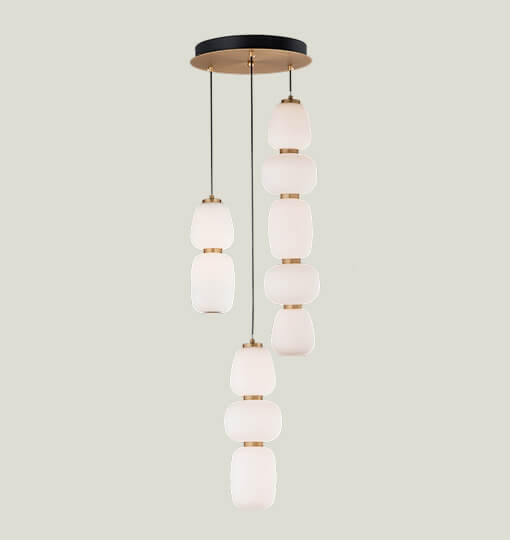 Soji LED Multi-Light Pendant by ET2 Lighting
