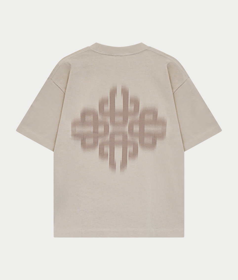 MOTION BLURRED EMBLEM T-SHIRT