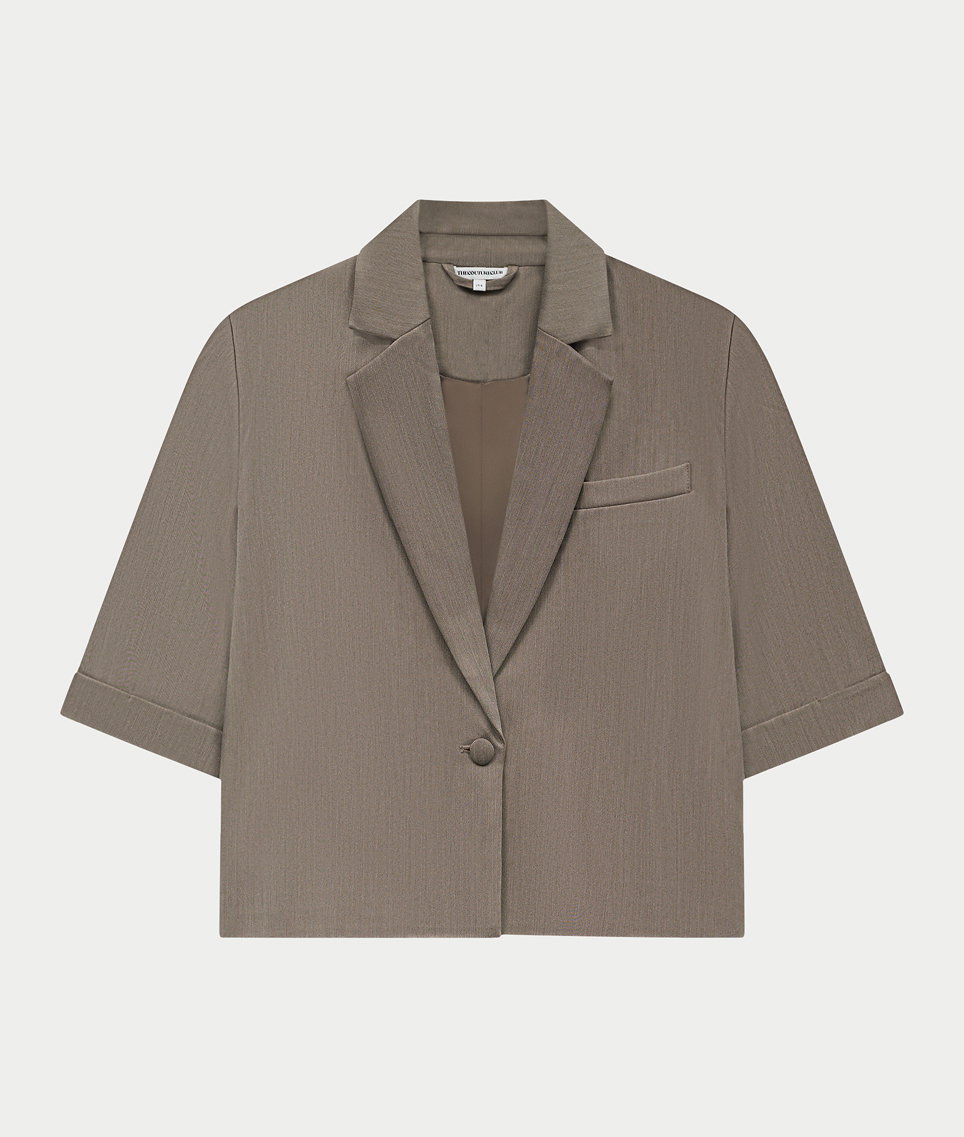 SHORT SLEEVE BLAZER