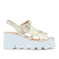 Struzini Gold Sandals