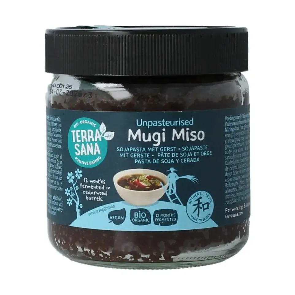 Image of Terrasana Mugi miso ongepasteuriseerd bio