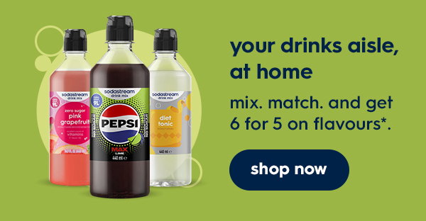 mix. match. and get 6 for 5 on flavours