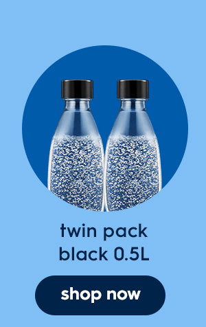 Twin pack black 0.5L