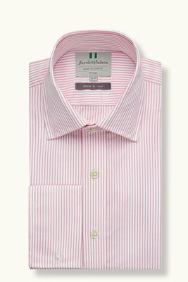 Pink Stripe DC Slim Fit Shirt