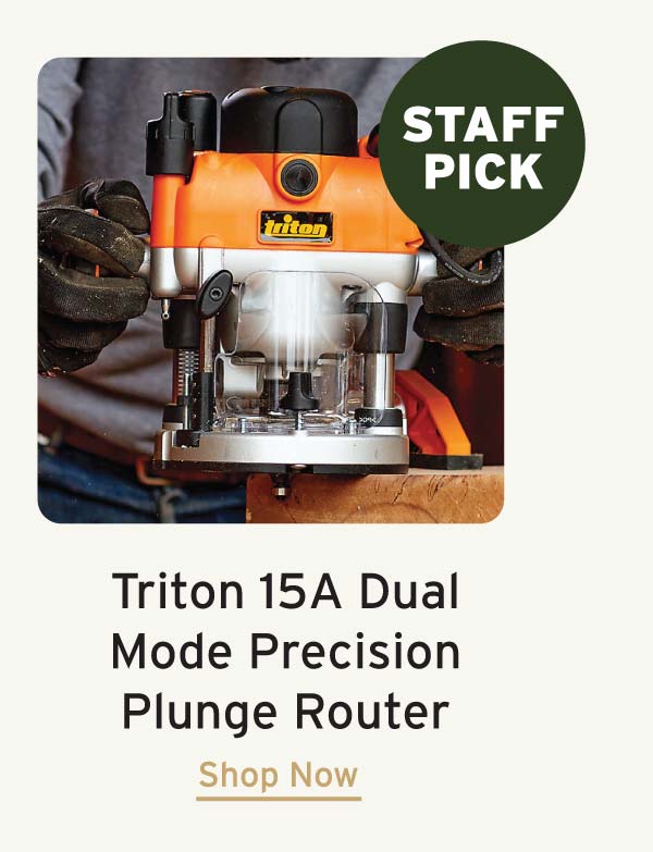 Triton Products Triton 15AMP Dual Mode Precision Plunge Router TRA001