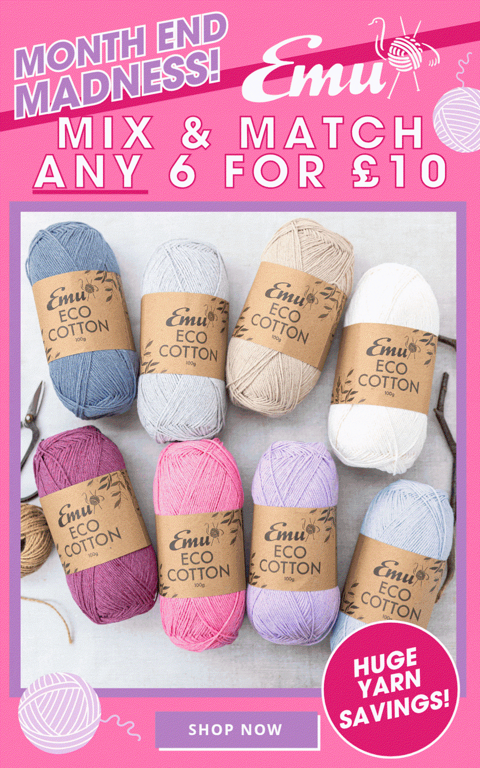 Emu Mix & Match Month End Madness