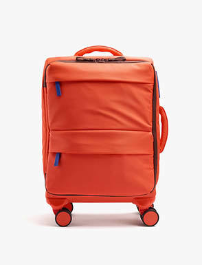 Nylon travel suitcase