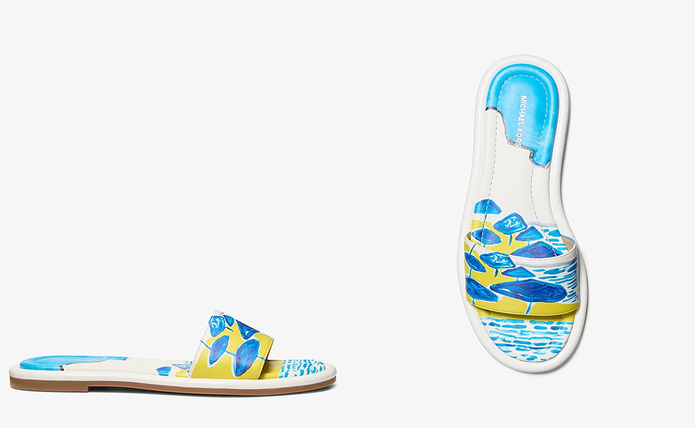 Michael Kors X Christina Zimpel Dana Slide Sandal