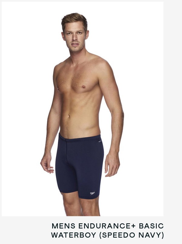 Mens Endurance+ Basic Waterboy (Speedo Navy) 