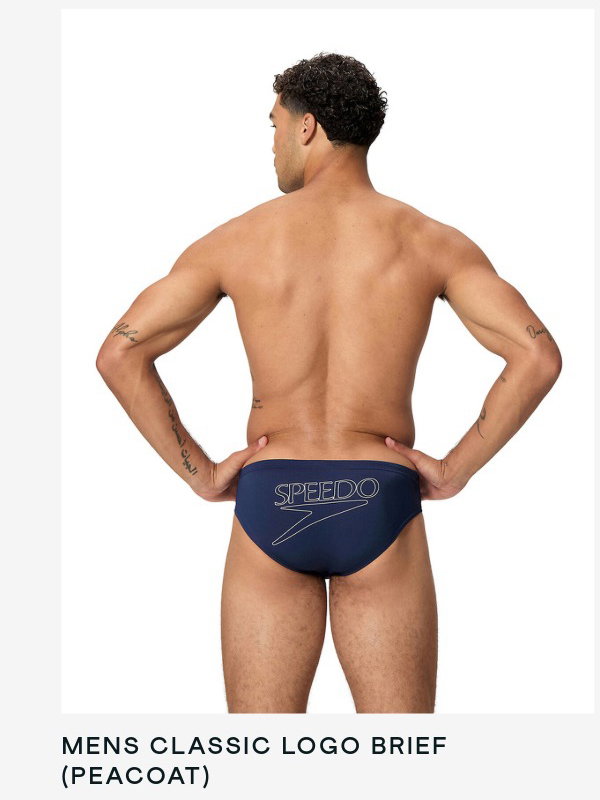 Mens Classic Logo Brief (Peacoat)
