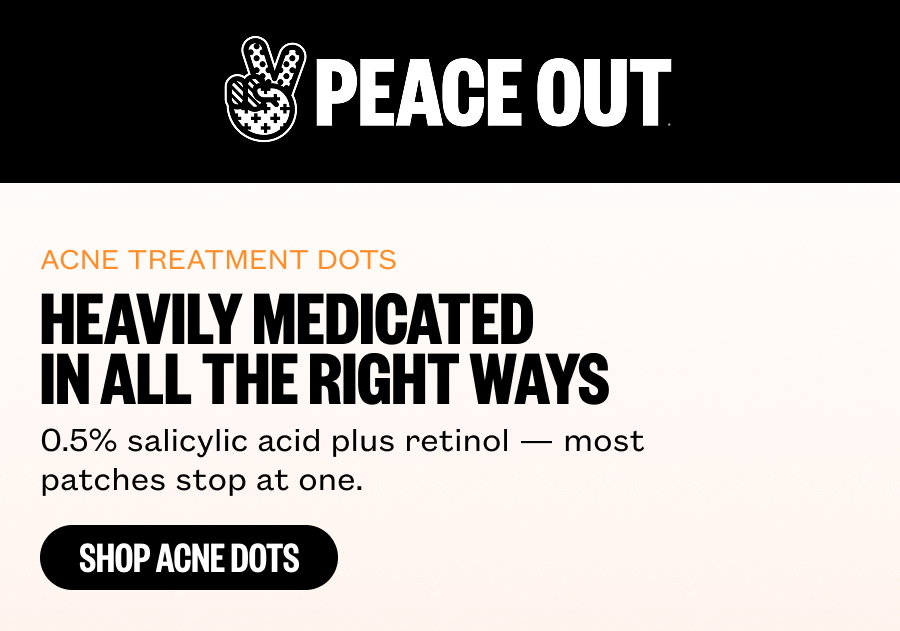 Acne Treatment Dots - Heavily medicated in the right ways