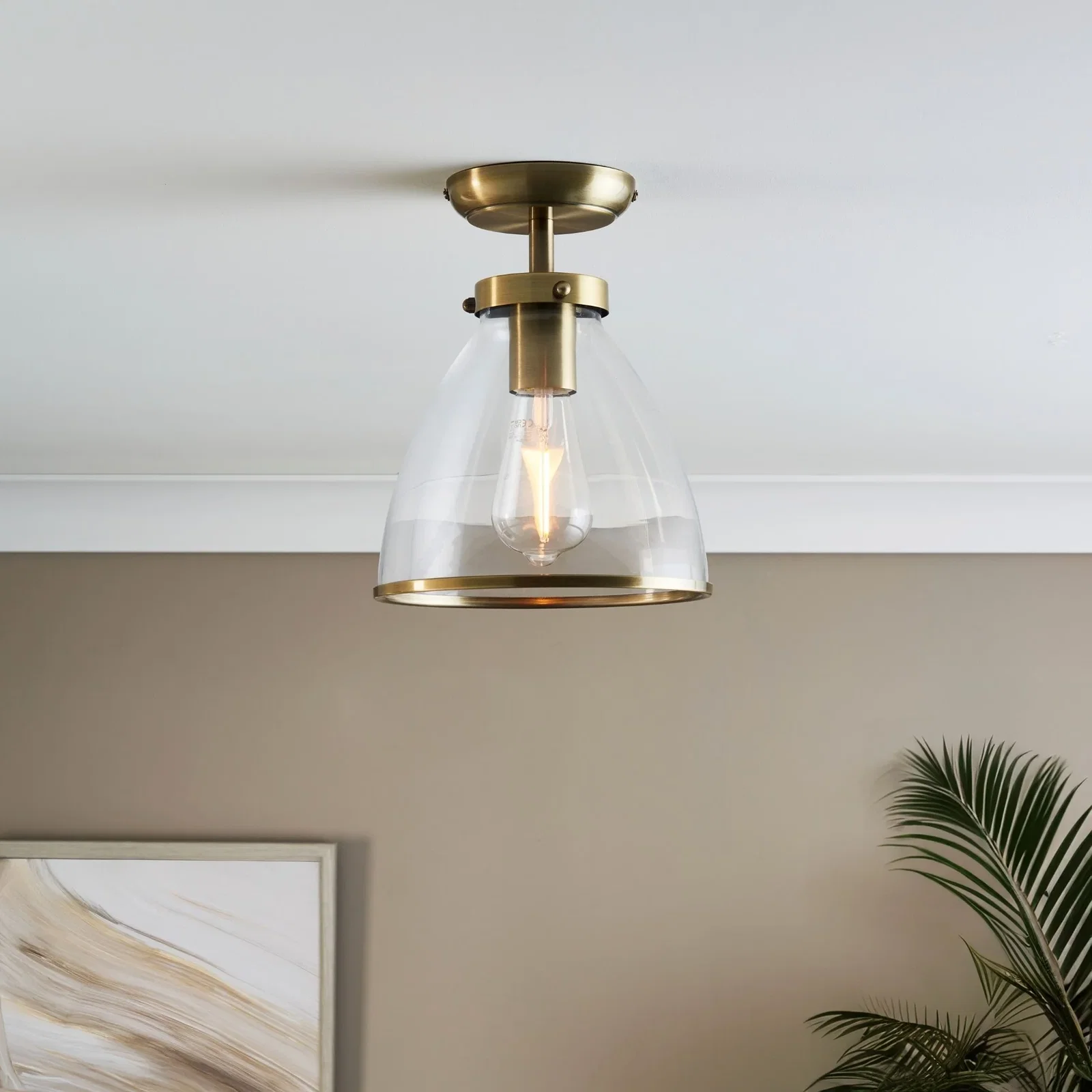 Image of Brunswick Antique Ceiling Light