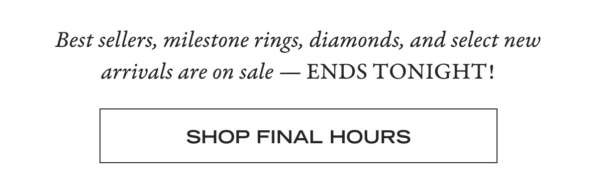 Shop Final Hours