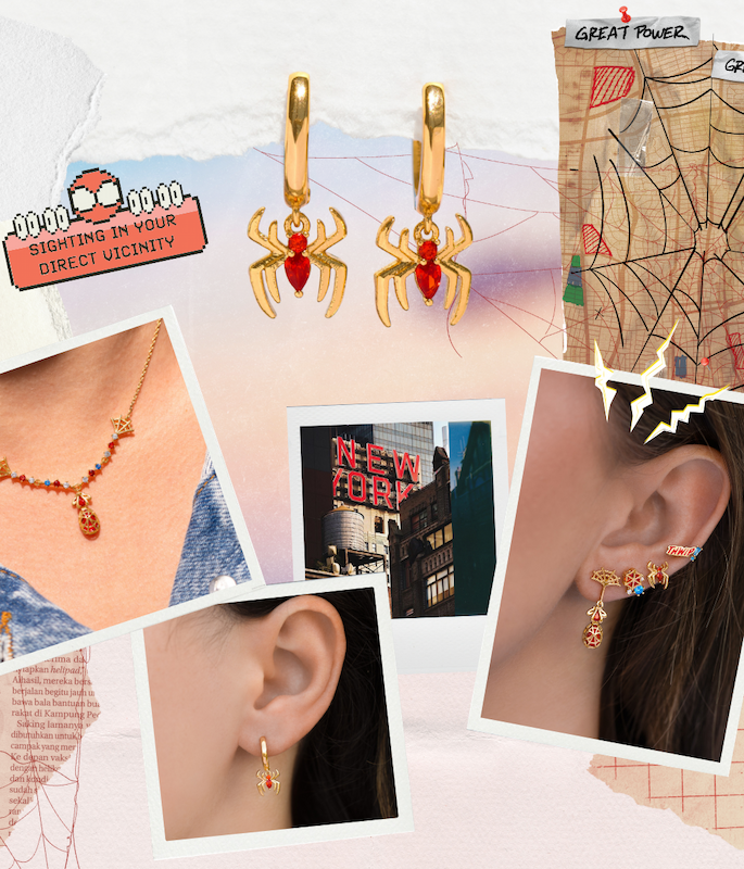 Available in gold, rose gold, and silver.