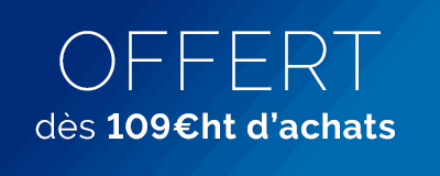 Offert à partir de 109€HT d'achats